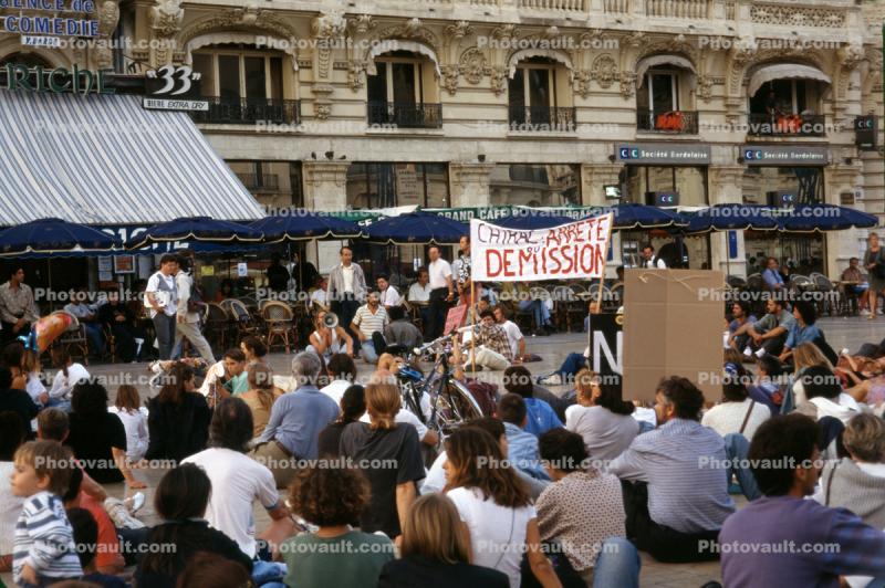 Nuclear Weapons Demonstration, Montpelier, August 1995