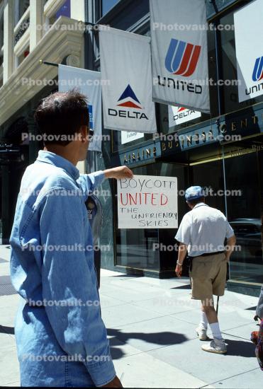 Boycott United Airlines, 26 May 1997