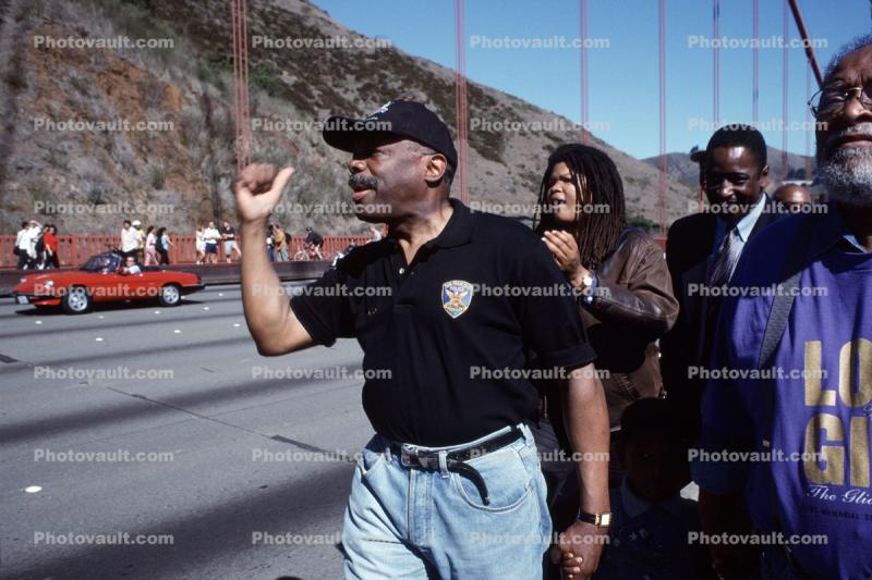 Mayor Willie Brown No on Proposition 209 Protest, 28 August 1997