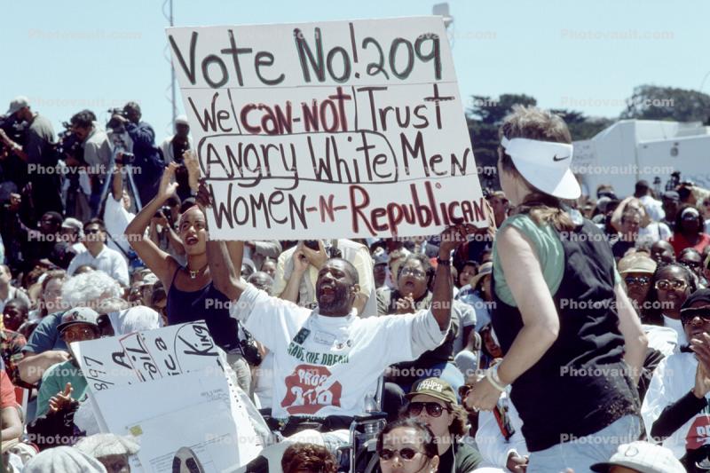 No on Proposition 209 Protest, 28 August 1997