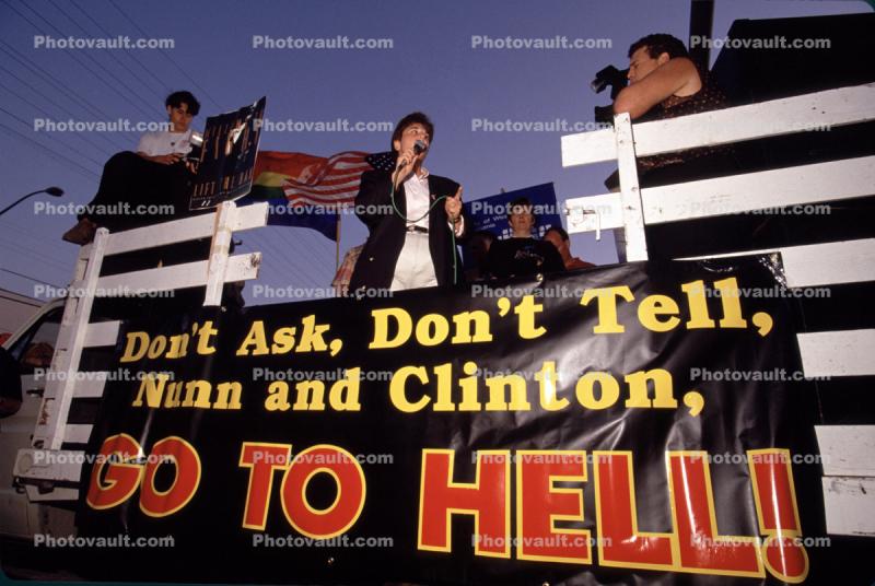 Don't Ask, Don't Tell, Nunn and Clinton, Go to Hell