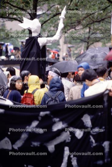 Tiananmen Square Protest rally, 1989