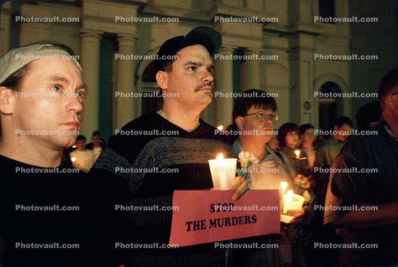 Stop The Murders, Candel Light Vigil