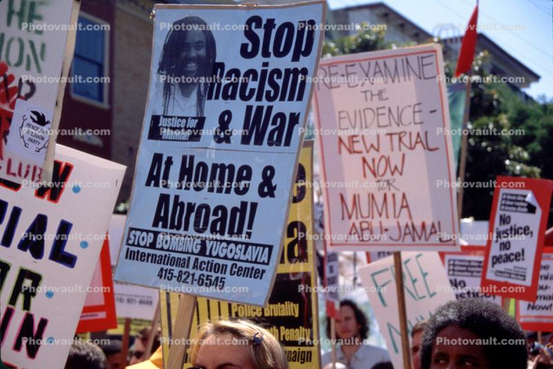 Stop Raciscm, Mamia Abu-Jamal