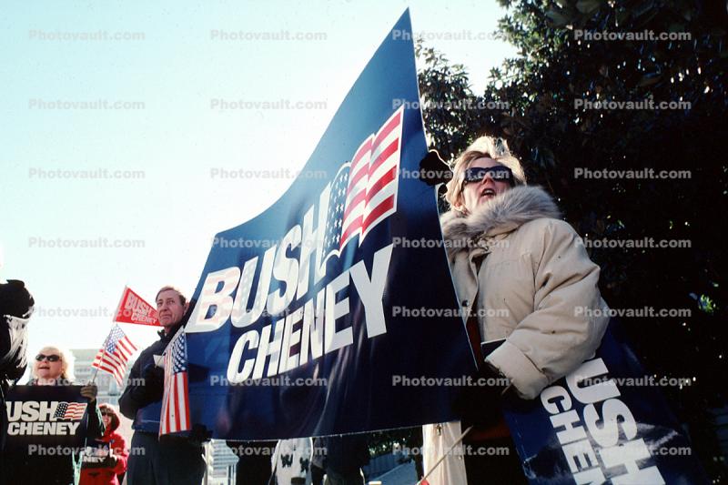 Pro Bush Cheney ralley, Nashville, Tennessee