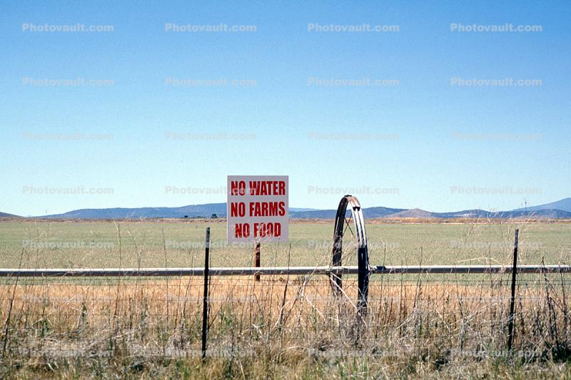 Oregon California Drought, water wars, Fields