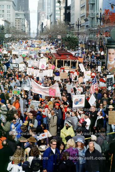 Anti-Iraq War Rally