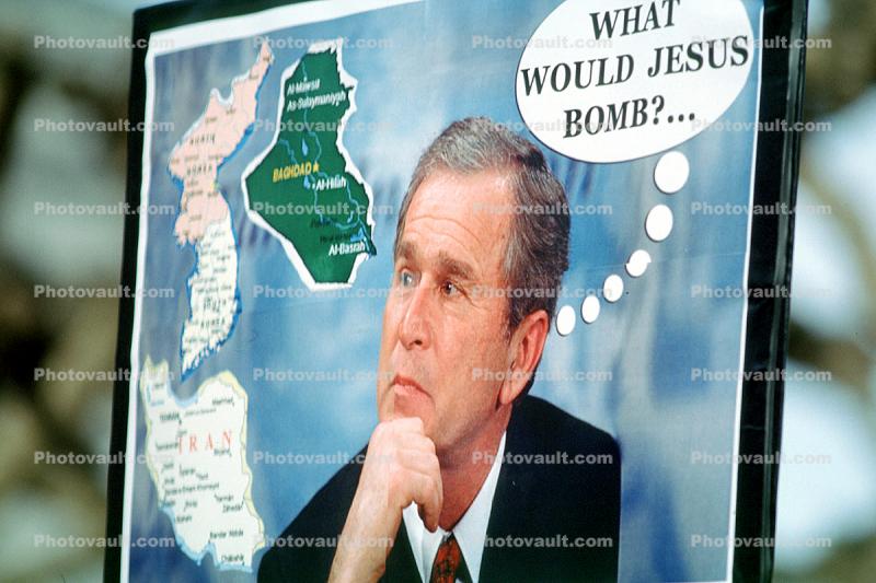 What Would Jesus Bomb, lets think how can we devestate all those that dun thng like us