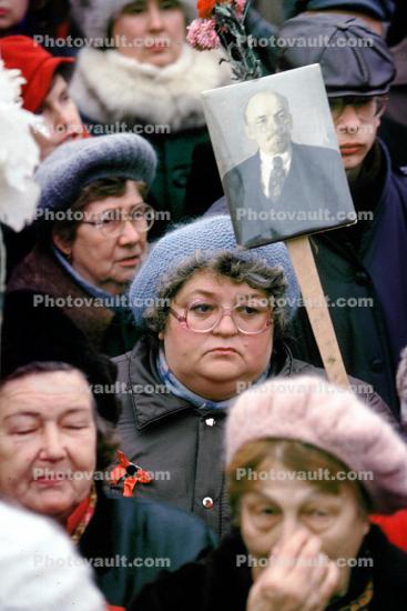 Vladimer Lenin, Pro Communism Rally, Moscow, Russia