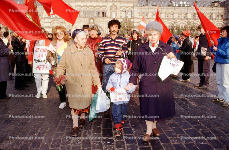 Pro-Communisim, Pro Stalin Rally, Red Square