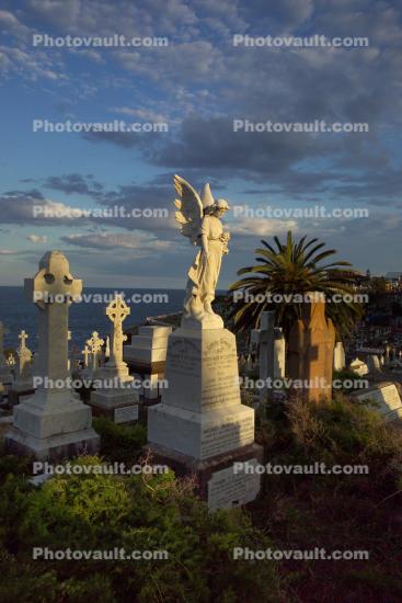 Angel, Cemetery
