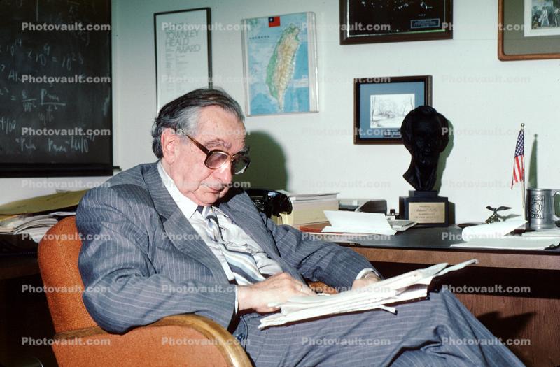 Edward Teller, at the Hoover Institution, Stanford, Palo Alto