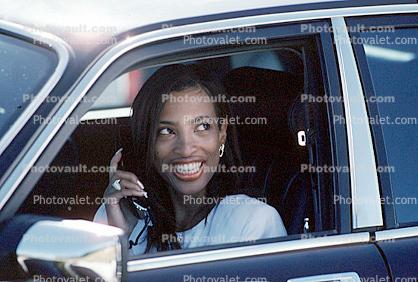 Woman, Female, Phone, Limousine, Business Woman, Cell Phone, handheld device, talking, connected, connecting, cellphone