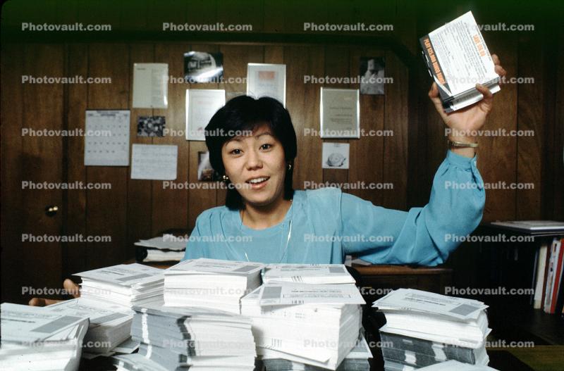 Secretary, Business Woman, paper, paperwork, phone, Records, Files, Women, bureaucracy, archive, clutter, documents, overwhelmed, worker