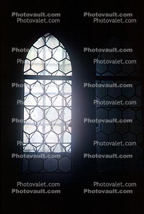 Stained Glass Window, Church, Zurich, Switzerland