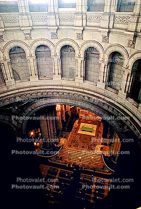 Looking-down, Sacre Coeur Basilica