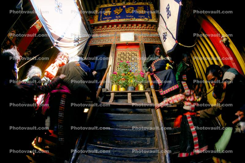 Tibeten Buddhist Worshiping, Lhasa
