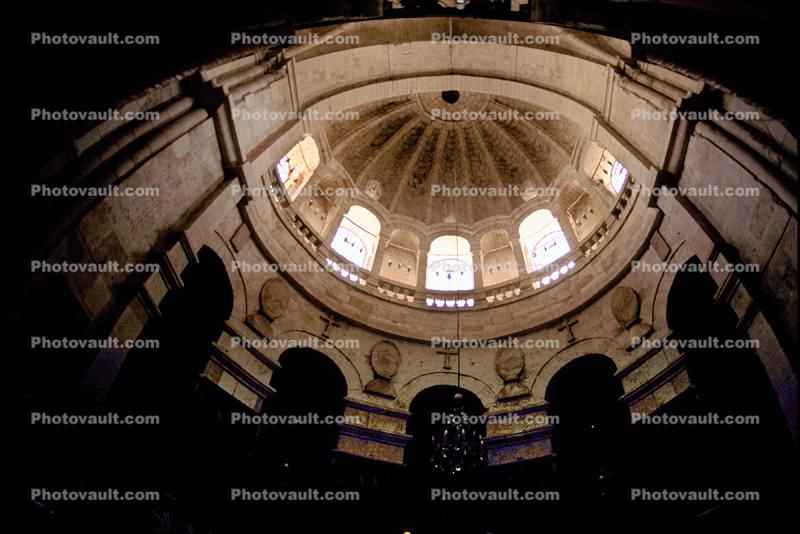 Church of the Holy Sepulchre, Dome Cieling