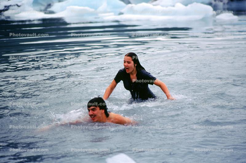 Baptism, baptize, Portage Glacier