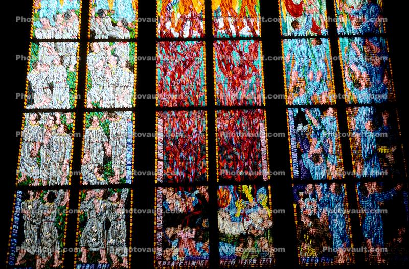 Stained Glass Window, Saint Vitius Cathedral