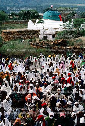Friday Prayers at Sheikh Hussein, near Gobe, Ethiopia