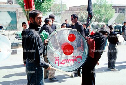 Ashura Day in Khomeinishahr, Iran