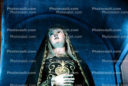Mother Mary, Woman, Female, Virgin Mother, Statue, Symbolic