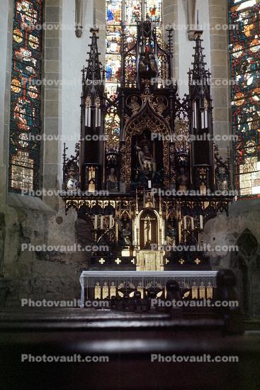 Altar, Church, Cathedral