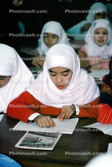 Girl in Religious School, Samarkand