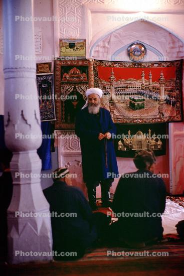 Men in a Mosque, Samarkand