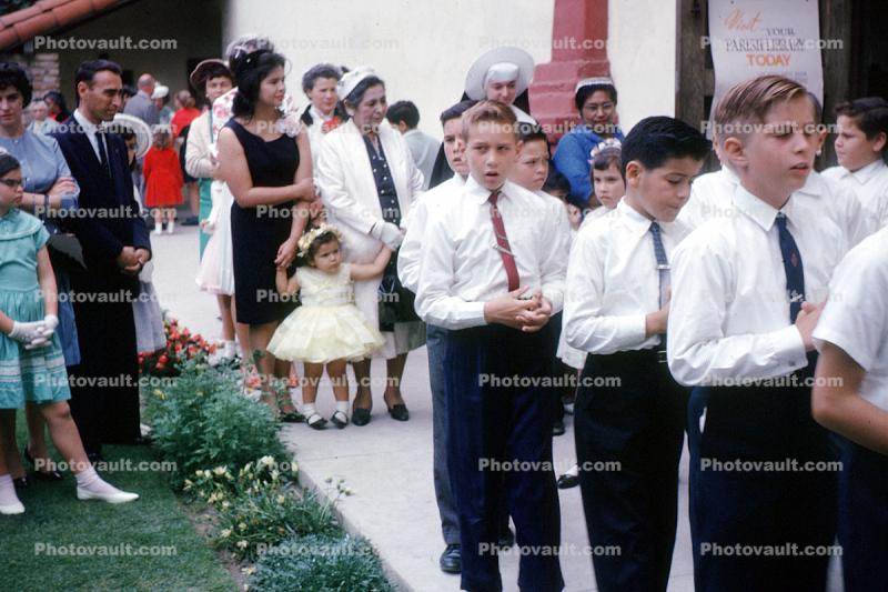 first holy communion, 1960s
