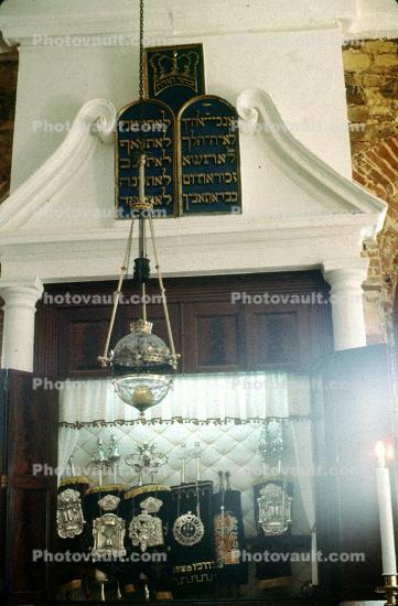 Torah in a Synagogue