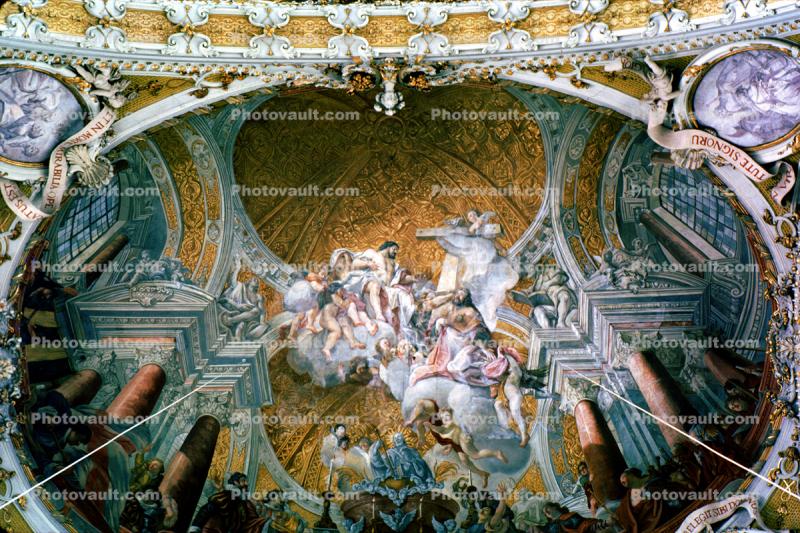 Fresco, Tute Signoru, Ceiling Painting