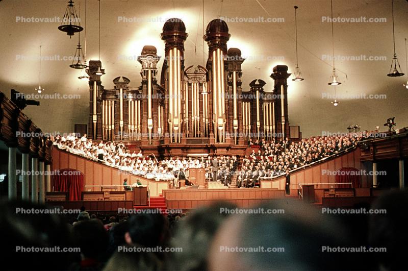 Choir, Organ Pipes, performance, 1963, 1960s