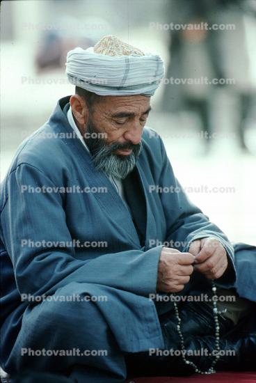 Man Praying, Prayer, Turbin, Samarkand