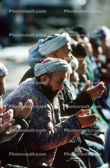 Men Praying, Prayer, Turbin, Samarkand