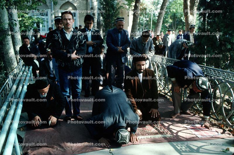 Men Praying, Prayer, Kneeling, Tashkent