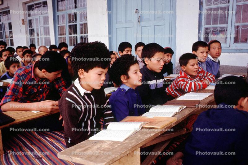 Boys Studying the Koran, Ashkabad