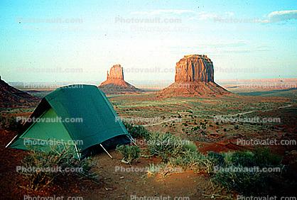 Monument Valley, Tent, geologic feature, Merrick Butte