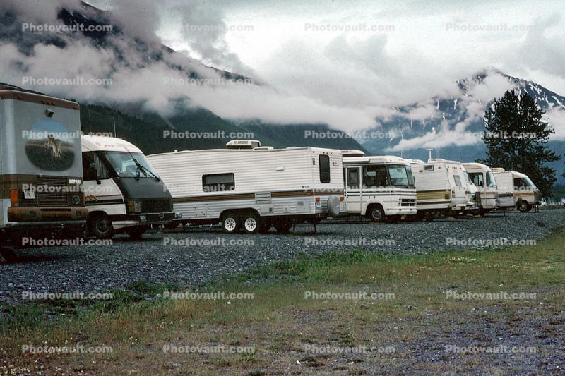 Motorhome, Homer Alaska, June 1993