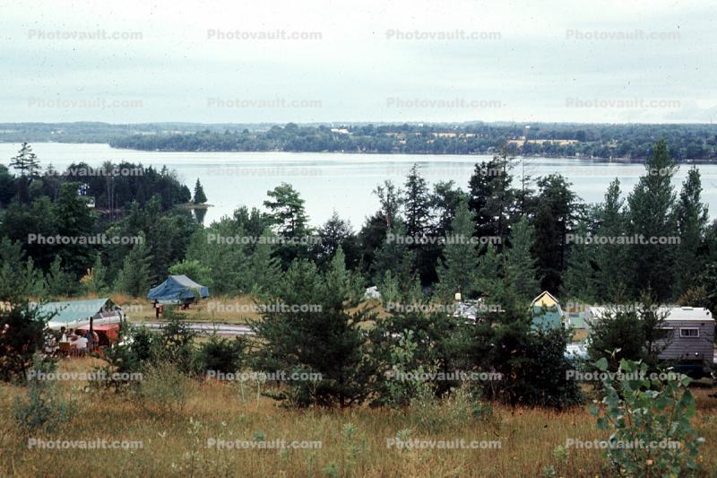 Tent, Lake, Water, Ontario Canada