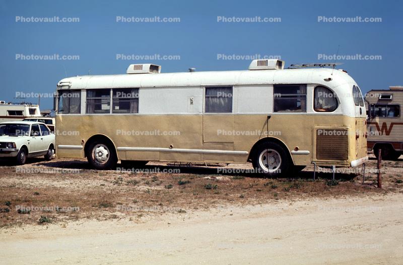Trailer Camping, Daytona Beach, Florida, April 1976, 1970s