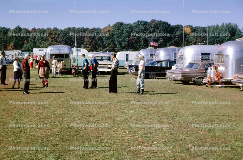Aluminum Trailers, Streamline, Airstream, 1963, 1960s