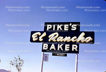 Pike's El Rancho, Baker, Vacancy