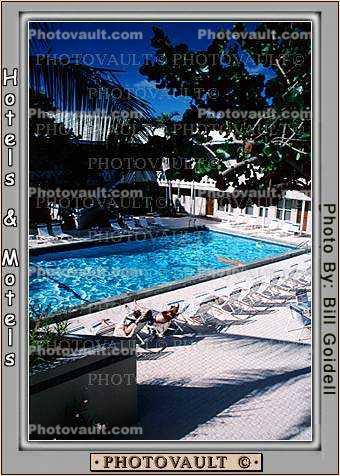 Swimming Pool, poolside, lounge chairs
