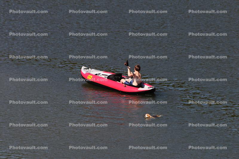 Kayak, Paddle, Russian River, Monte Rio, Sonoma County, California