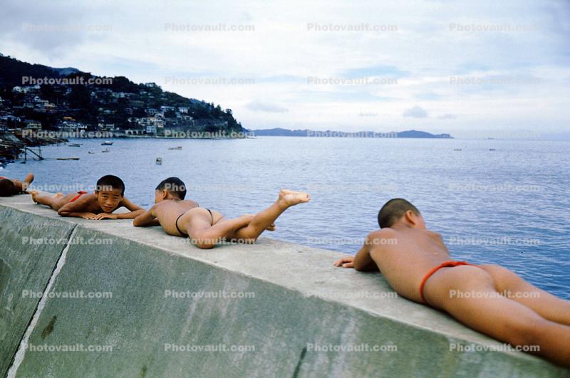 Boys in Japan, Pacific Ocean