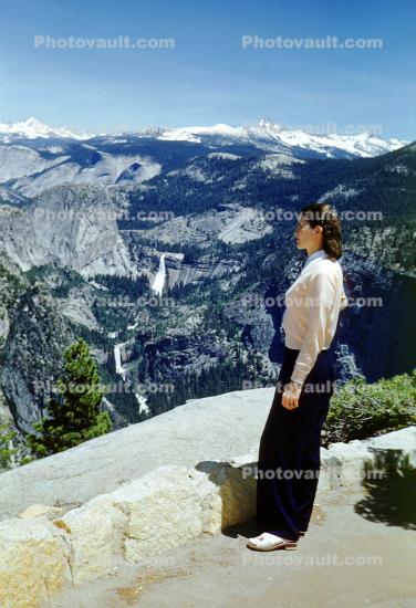 Sierra-Nevada Mountains, Yosemite, 1950s