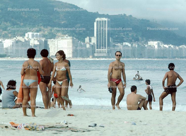 People at Copacabana, Rio de Janeiro