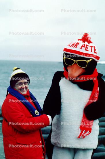 Eva Krutein with Polar Pete Panguin